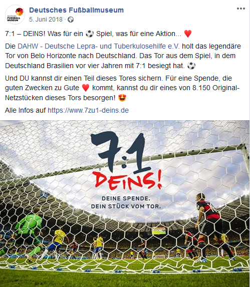 Facebook, Instagram und Twitter waren die Hauptkanäle, die für diese Kampagne verwendet wurden.