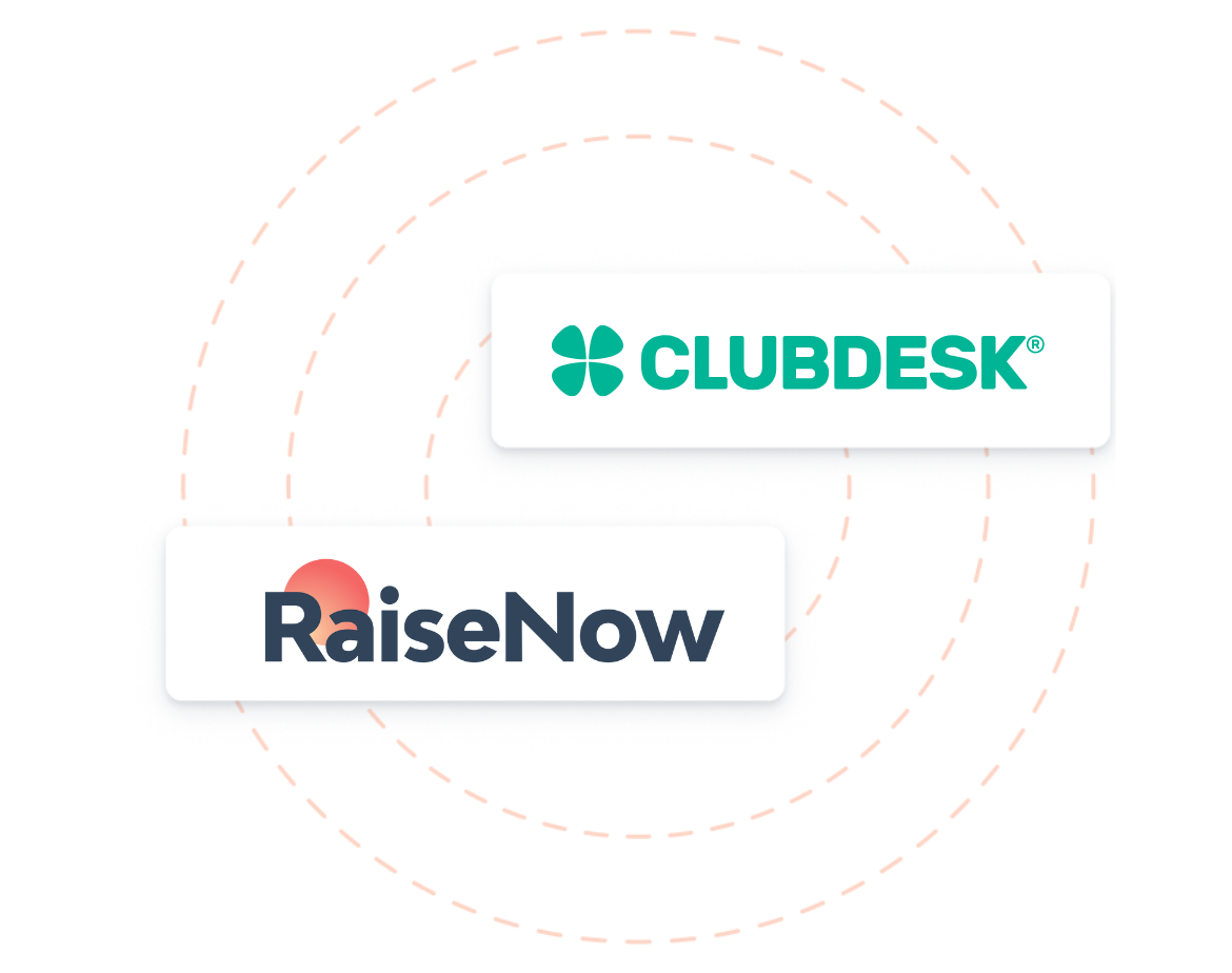 ClubDesk and RaiseNow ClubDesk and RaiseNow