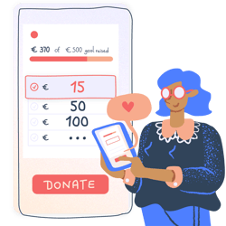 Illustration Header Donation Forms