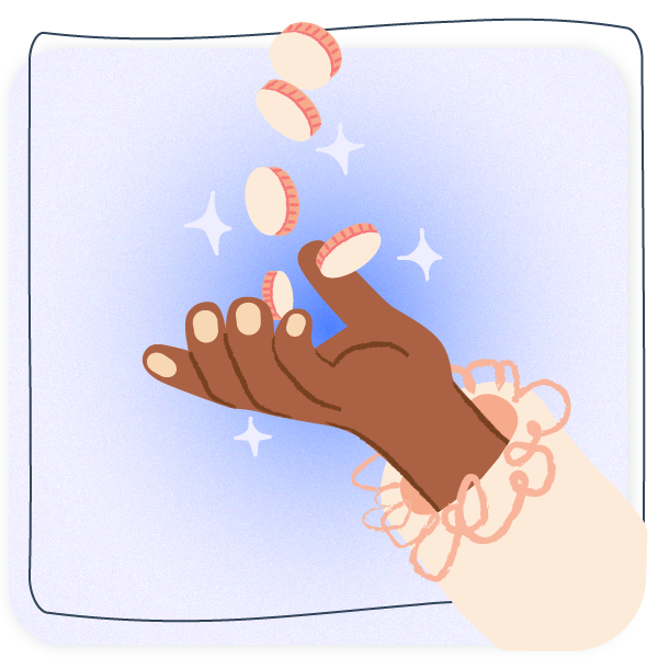 Illustration Header Pricing Hand Money Illustration Header Pricing Hand Money