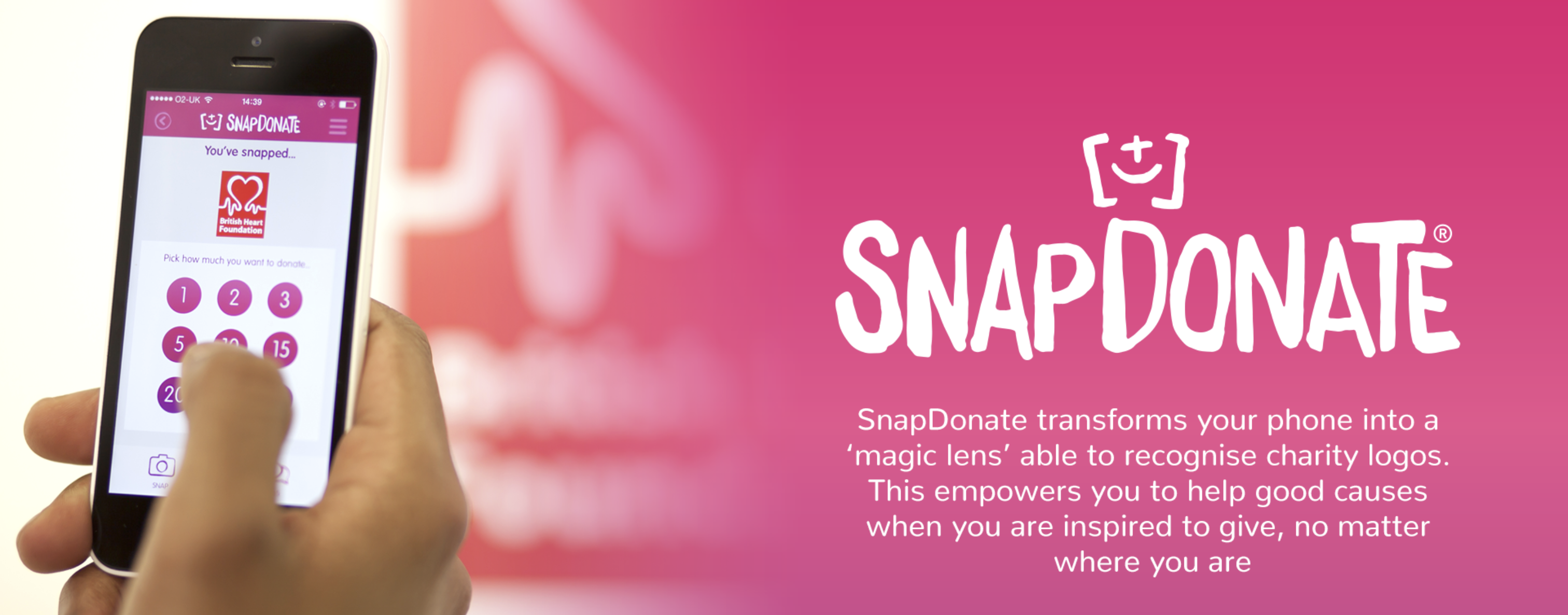 Von der Website snapdonate