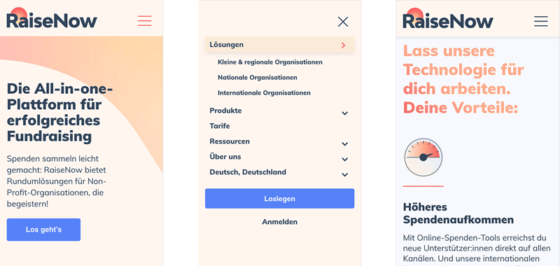 mobile first design