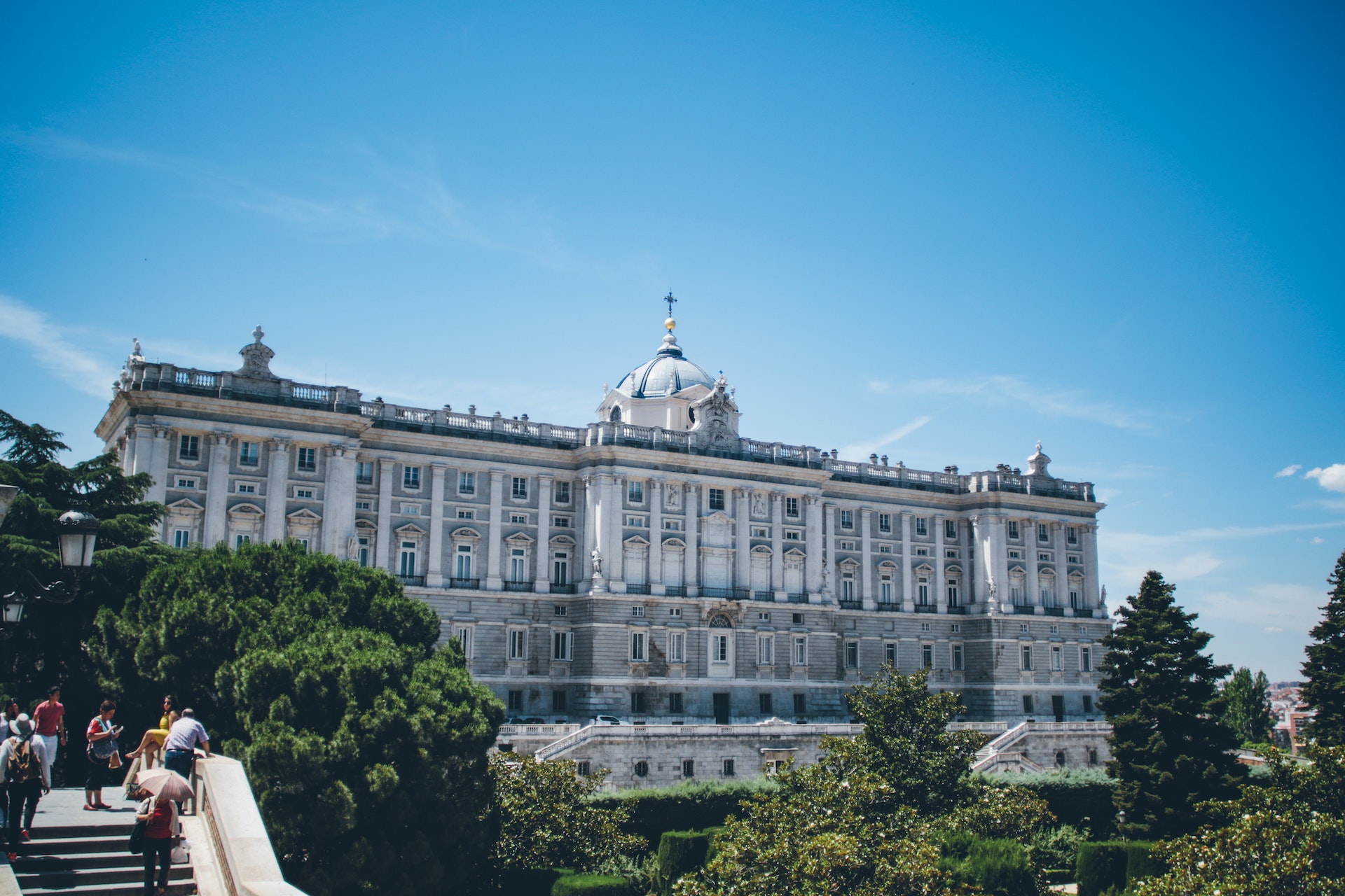 Grünes Madrid - ein Palast